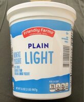 Plain light yogurt