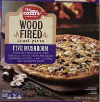 Five mushroom wood fired crust