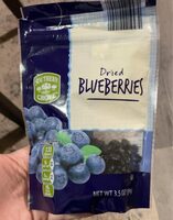 Dried blueberries