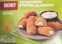 Cream Cheese Stuffed Jalapeños in a Crispy Breading