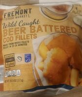 Beer Battered Cod Fillets