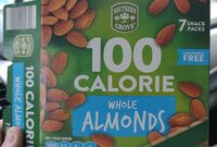 Whole almonds