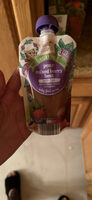 Pear mixed berry beet with flax baby food puree