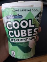 Cool Cubes Peppermint Gum