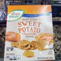 Sweet Potato Crackers