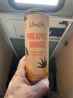 Pineapple Mango Organic Sparkling Probiotic Drink