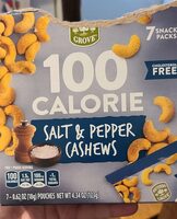 100 calorie salt and pepper cashews