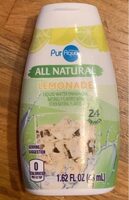 All natural lemonade water enhancer