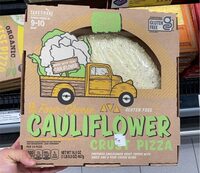 Cauliflower crust pizza
