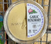 Garlic Rosemary Hummus