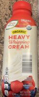 Organic heavy whipping cream