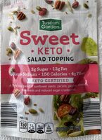 Sweet keto salad topping