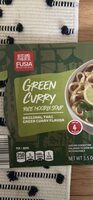 Green Curry Rice Noodle Soup