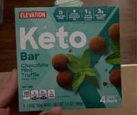 Chocolate Mint Truffle Keto Bar
