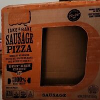 Take Bake Sausage Deep Dish Pizza