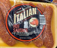 Italian hot sausage