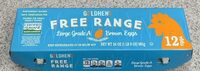 Free Range Large Grade A Brown Eggs