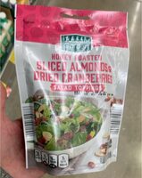 Honey Roasted Sliced Almonds & Dried Cranberries Salad Toppings