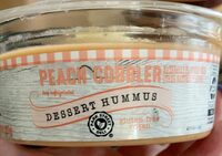 Peach Cobbler Dessert Hummus