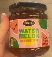 Watermelon summer fruit spread