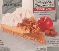 Whipped cheesecake Caramel apple