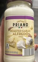 Roasted garlic Alfredo sauce