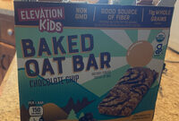 Baked Oat Bar Chocolate Chip