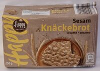 Roggenvollkornknäckebrot mit Sesam