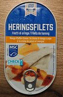 Hering in Mango-Pfeffer-Creme