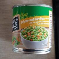 Erbsen und Karotten