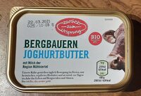 Bergbauern Joghurtbutter