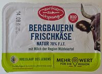 Bergbauern Fischköse Natur 70% F.i.T.