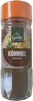 Kümmel gemahlen