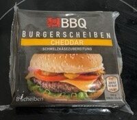 Cheddar Burgerscheiben