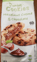Premium cookies hazelnut creme et chocolate