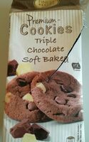Premium cookies triple chocolate