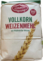 Vollkorn Weizen Mehl