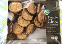 Double choc hafertaler