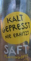 Saft Flamingofit - Apfel, Erdbeere, Kiwi