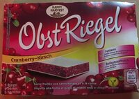Obst Riegel Cranberry-Kirsch