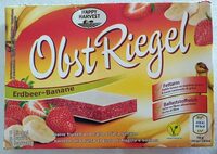 Obst Riegel epres-banános gyümölcsszelet