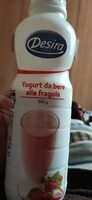Yogurt da bere alla fragola