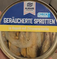 Sprotten geräuchert in Rapsöl