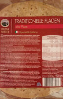 Traditionelle Fladen alla Pizza