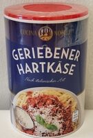 Hartkäse gerieben