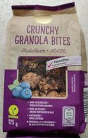 Crunchy Granola Bites Heidelbeere