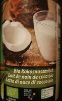 Lait de noix de coco bio