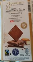 Cioccolato al latte con ripieno di crema alle mandorle