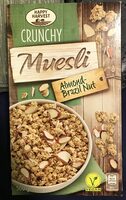 CRUNCHY MUESLI almond brazil nuts