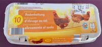 Oeufs importes d'elevage au sol
